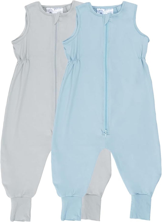 Toddler Sleep Sack with Feet, 0.5 TOG Baby Sleeping Bag with Legs Walker Sleep Sack for Babies 12-24M 2T-3T