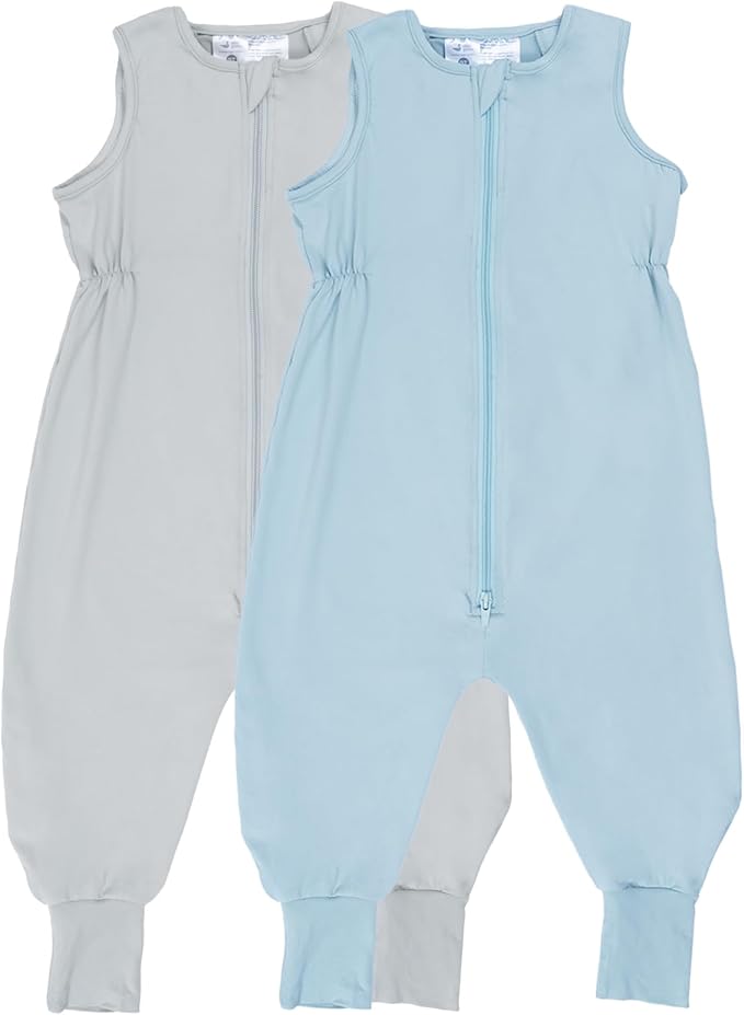 Toddler Sleep Sack with Feet, 0.5 TOG Baby Sleeping Bag with Legs Walker Sleep Sack for Babies 12-24M 2T-3T