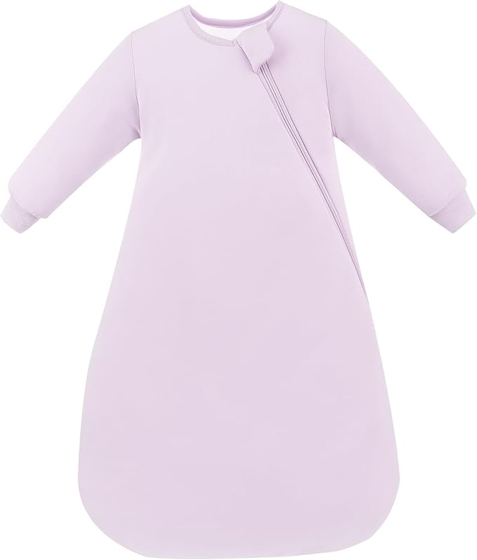 PurComfy Supersoft Baby Premium Bamboo Viscose Long-Sleeve Wearable Sleeping Bag Sack Blanket 1.0 TOG