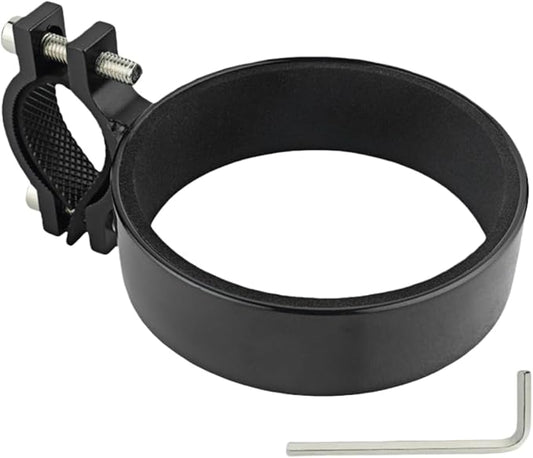Premium Aluminium Bike Handlebar Cup Holder - Secure, Stylish, and Versatile, Baby Strollers Available (C Cup Holder-Black)
