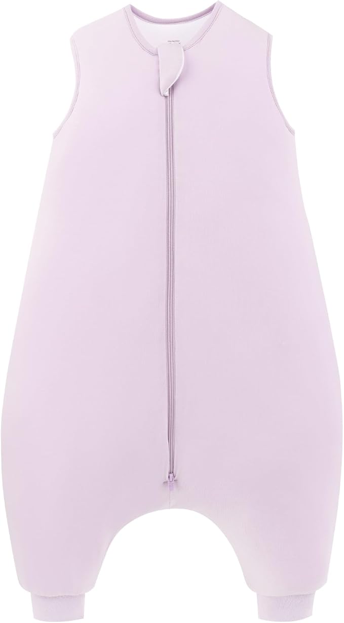 PurComfy Supersoft Toddler Sleep Sack with Feet 1.0 TOG Premium Bamboo Viscose Sleep Bag Walker with Legs 12-18-24-2t-4t-5t
