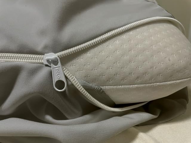 Mattress Protector King Size 100% Waterproof Zippered Cover, 15 Inches Deep, Six-Sided Mattress Encasement for Bed, Zipper Closure Style (Light Grey)