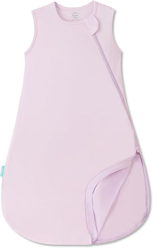 PurComfy Supersoft Sleep Sack 0.5 TOG, Premium Bamboo Viscose Sleeping Bag Thin Baby Wearable Blanket 2-Way Zipper Sleep Sack