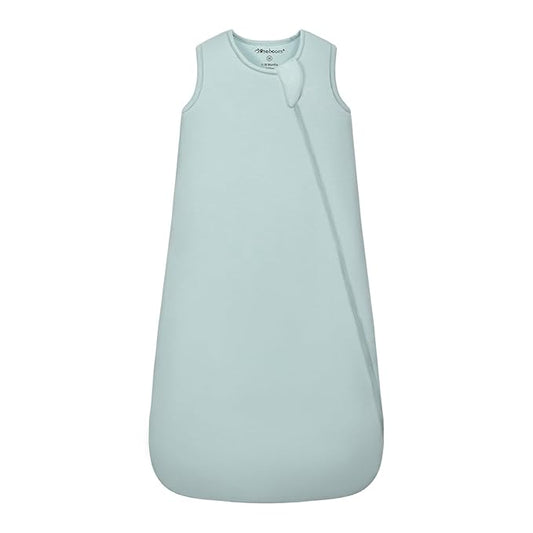 Mosebears Unisex Rayon Made from Bamboo Sleep Sack with 2-Way Zipper,2.5 Tog Baby Winter Sleep Sack (Calm Sage,18-36 Months)
