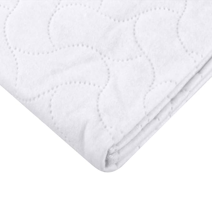 American Baby Company Waterproof Fitted Pack and Play Mattress Protector 39" x 27" - Quilted, Noiseless, Soft & Breathable Playpen and Pack n Play Mattress Cover