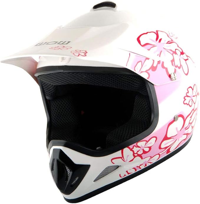 WOW Youth Kids Motocross BMX MX ATV Dirt Bike Dianosour Helmet Dragon + Goggles + Martian Youth Glove Bundle: HJOY MG Bundle