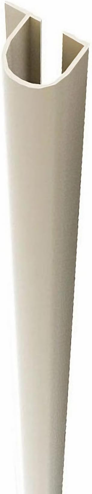 Fingersafe Commercial Door Finger Pinch Guard | Premium Pull-Side Door Hinge Stopper | Finger Pinch Door Guard for Kids and Adults Saftey | Baby Finger Pinch Protector for Doors - (Almond, 80")