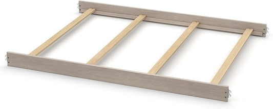 Full-Size Conversion Kit Bed Rails for Evolur Cribs - Solid Wood Crib Convertible Kit to Kids Bed - Transitional Style Rails & Easy-to-Install Child Essentials for Safety (Windsor Oak Grey)