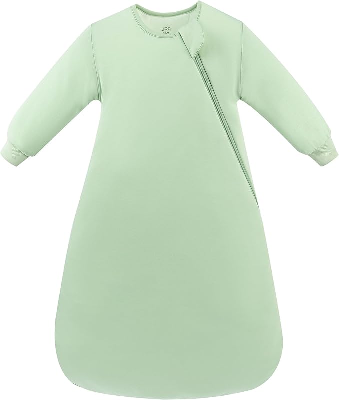 PurComfy Supersoft Baby Premium Bamboo Viscose Long-Sleeve Wearable Sleeping Bag Sack Blanket 1.0 TOG