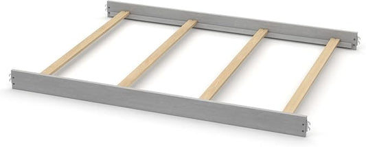 Full-Size Conversion Kit Bed Rails for Evolur Cribs - Solid Wood Crib Convertible Kit to Kids Bed - Transitional Style Rails & Easy-to-Install Child Essentials for Safety (Imperial Grey)