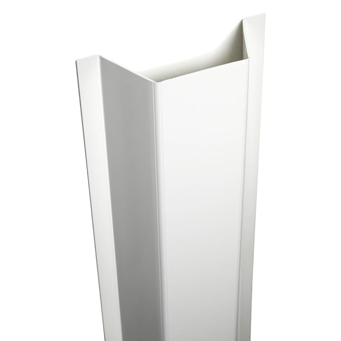 Cardea Child Safety Door Finger Pinch Guard Hinge Protector for The Front of The Door – White (2 Pack)
