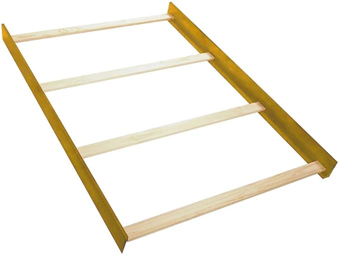 Full-Size Conversion Kit Bed Rails for Westwood Design Convertible Cribs - Solid Wood Rail - Toddler and Adult Bed Rail for Full-Size Beds - Essential Nursery and Baby Furniture (Cashew, Option 1)