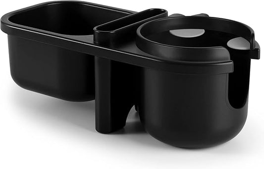 Accmor Stroller Cup Holder with Tray, Universal Cup Holder Tray for Uppababy Nuna Doona Strollers, Bottle Drinks Holder for Stroller, Wheelchair, Walker