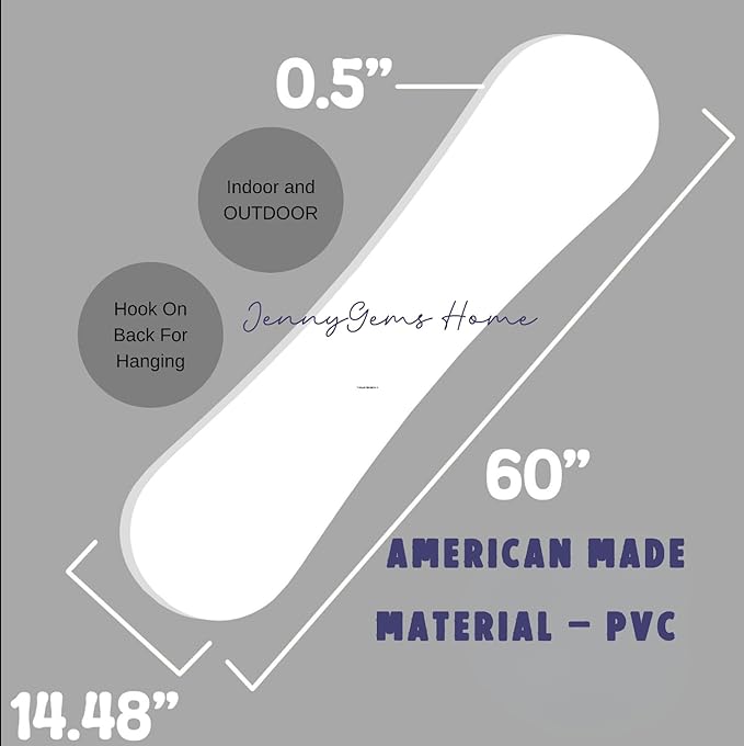 Snowboard Growth Chart, Kids Height Tracker for Nursery and Kids Rooms, Conquering The Slopes