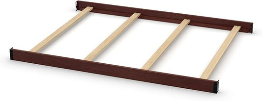 Full-Size Conversion Kit Bed Rails Compatible with Delta Children Convertible Cribs - Solid Wood Rail #0050 - Toddler and Adult Bed Rail for Full-Size Beds - Baby Furniture (Espresso Truffle - 208)