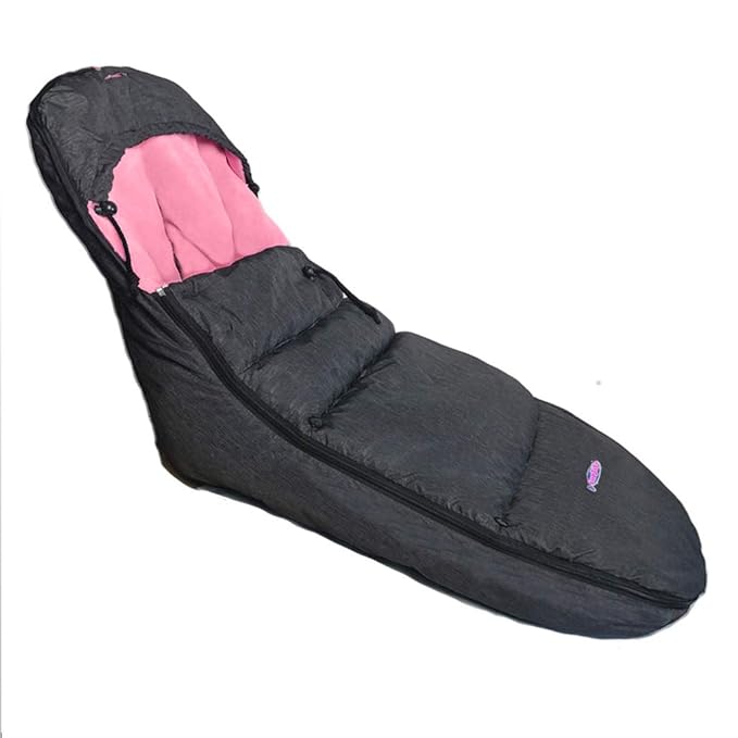 Christmas DIY Kids Play Fun Stroller Footmuff,Waterproof Melange Outshell Anti-Freeze Winter Sleeping Bag Fits All Stroller,Anti-Dirt, Front Height Adjustable &Removable,Toddler 6M-36M