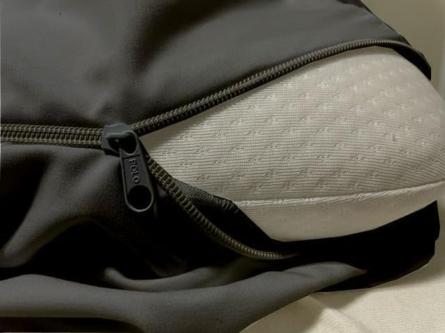 Mattress Protector 48x75 3/4 Full Bunk 100% Waterproof Zippered Cover, 8 Inch Deep, Six-Sided Encasement for Camper & Travel Trailer Beds (Dark Grey)