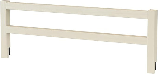 CC KITS Safety Guard Rail for Baby, Kids, and Children - Solid Wood Safety Bed Rail for Toddlers - Easy Installation - Premium Protection for Bunk, Twin, Full, Queen and King Size Beds - (Pearl)