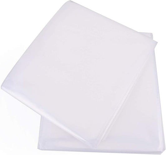 4 Mil Mattress Bags for Moving 2 Pack Mattress Cover Full Size Mattress Storage Bag - Plastic Wrap Moving Mattress Protector for Storage