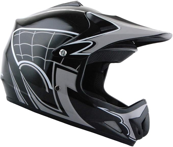 WOW Youth Kids Motocross BMX MX ATV Dirt Bike Dianosour Helmet Dragon + Goggles + Martian Youth Glove Bundle: HJOY MG Bundle