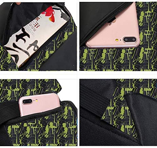 Asge boys backpack for kids camo bookbag for middle school bags travel back pack (Green)