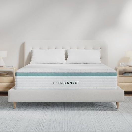 Helix Sunset Mattress with GlacioTex Pillow Top, Queen