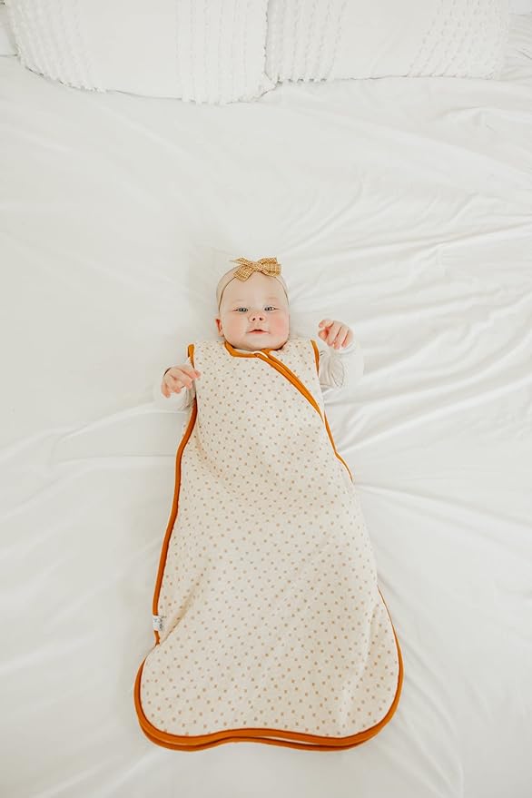 Copper Pearl Sleep Sack: Warm and Cozy Baby Bag in a Variety of Trendy Designs, Safe Alternative to Blankets, Sleeveless Baby Sleep Sack Swaddle Sizes Newborn to 24 Months - Hunnie