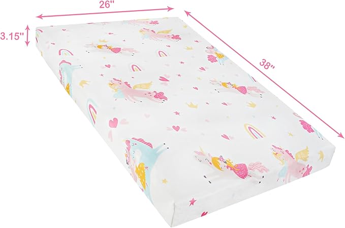 Viviland Pack n Play Mattress - 38" x 26" Premium Soft Foam Portable Mattress, Odorless, Breathable, Comfortable and Stable