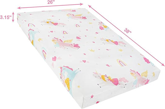 Viviland Pack n Play Mattress - 38" x 26" Premium Soft Foam Portable Mattress, Odorless, Breathable, Comfortable and Stable