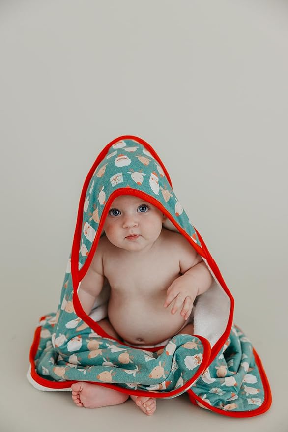 Copper Pearl Hooded Bath Towels Premium Knit/Terry Cloth Baby Towels with Hood, Pockets, and Cool Designs - Great to Gift and Make Bath Time Fun - Baby Bath Towel, Prancer