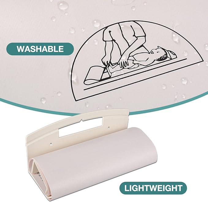 Skillssist Baby Measuring Mat Infantometer Height Ruler - Growth Chart for Newborns, Toddlers, and Infants, Home Use and House Visits