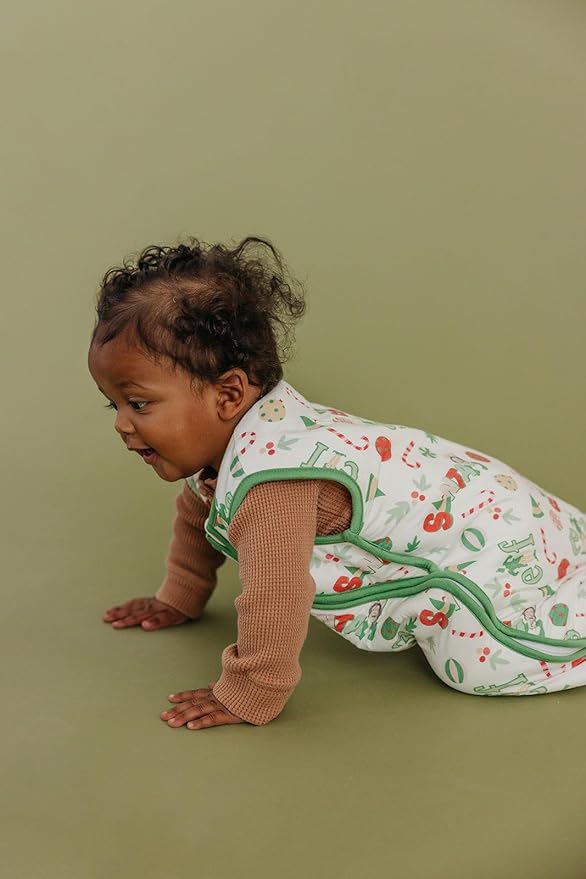 Copper Pearl Sleep Sack: Warm and Cozy Baby Bag in a Variety of Trendy Designs, Safe Alternative to Blankets, Sleeveless Baby Sleep Sack Swaddle Sizes Newborn to 24 Months - Elf