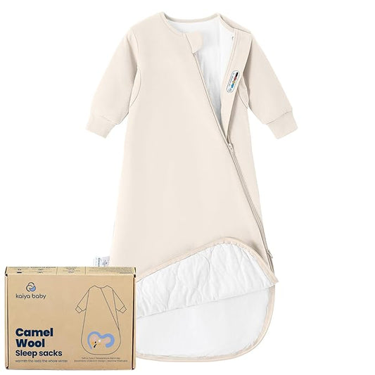 Unisex Sleeping Bag for Babies and Toddlers 1.0 Tog Sleep Sack 18-36 Months, Newborn Sleep Sack, Wearable Blanket Baby, One Piece Long Sleeves, Gifts for Baby