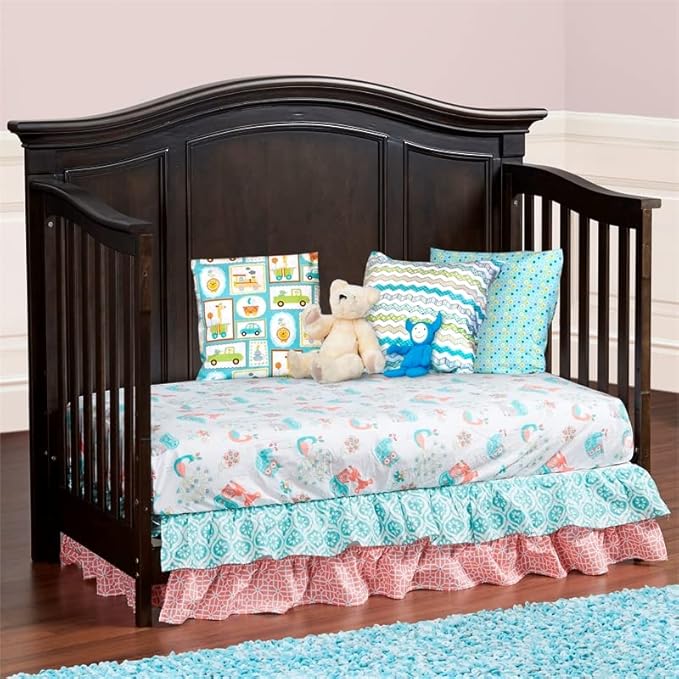 Baby Cache Glendale Toddler Guard Rail, Charcoal Brown