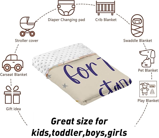Custom Name Crib Bedding Set 3-Piece – Purple Owl Design Baby Bedding Set with Personalized Soft Blanket, Fitted Sheet, Changing Pad Cover – Ideal Newborn Gift for Boys and Girls