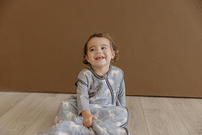 Copper Pearl Sleep Sack: Warm and Cozy Baby Bag in a Variety of Trendy Designs, Safe Alternative to Blankets, Sleeveless Baby Sleep Sack Swaddle Sizes Newborn to 24 Months - Timber