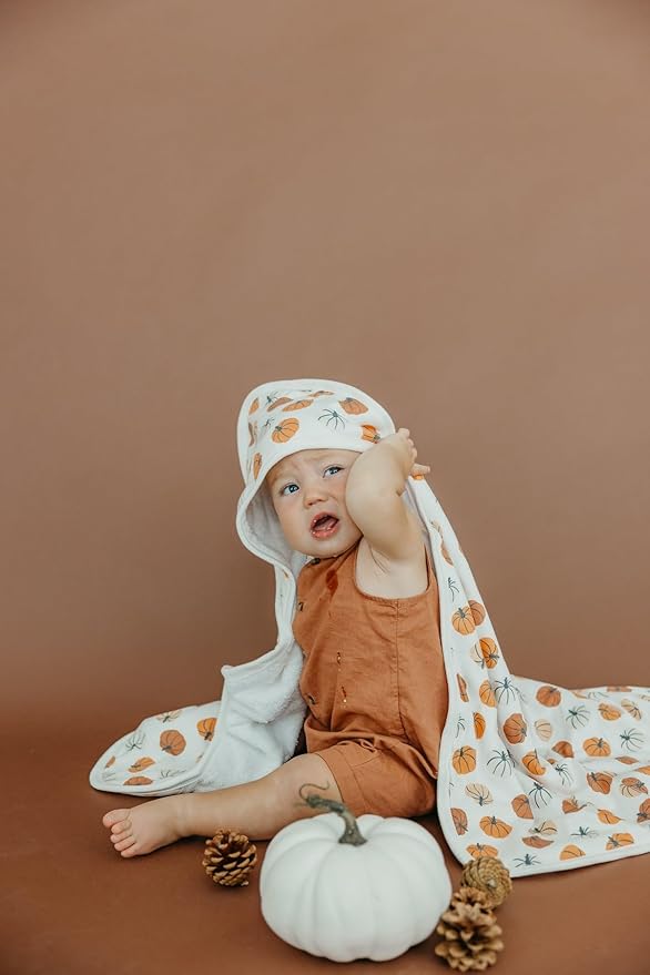Copper Pearl Hooded Bath Towels Premium Knit/Terry Cloth Baby Towels with Hood, Pockets, and Cool Designs - Great to Gift and Make Bath Time Fun - Baby Bath Towel, Karver