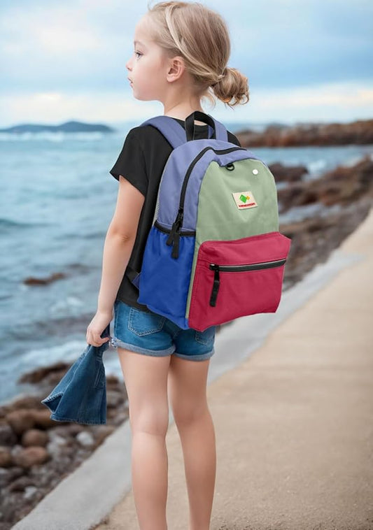 Kids Backpack for Boys Girls: Girls Backpack 6-10 - Kindergarten Elementary School Bookbag for Boy Girl