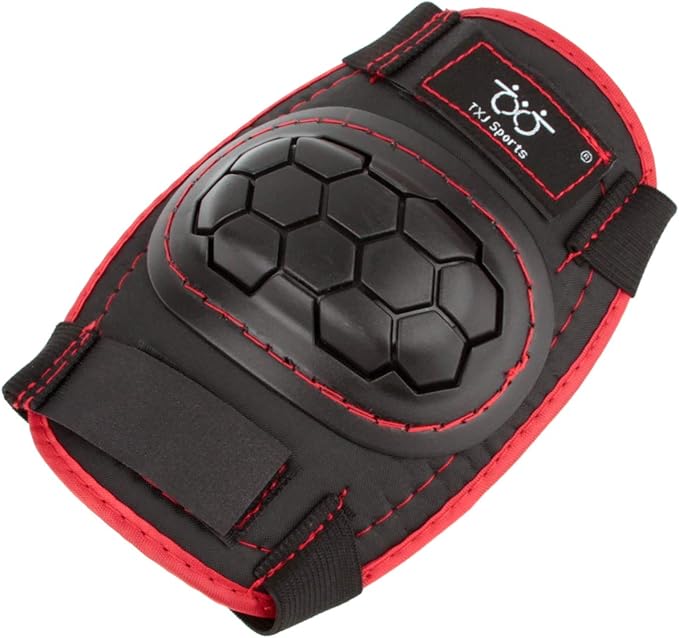 TXJ Sports Elbow and Knee Pads Kids with Wrist Guards Protective Gear for Skateboard Roller Skating Biking Skating Inline Skates Longboarding Derby Riding Scooter