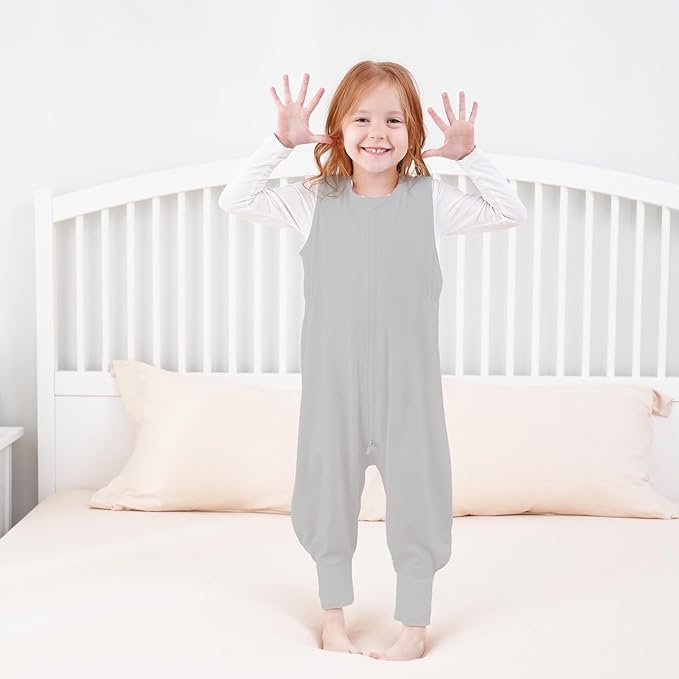 Toddler Sleep Sack with Feet, 0.5 TOG Baby Sleeping Bag with Legs Walker Sleep Sack for Babies 12-24M 2T-3T