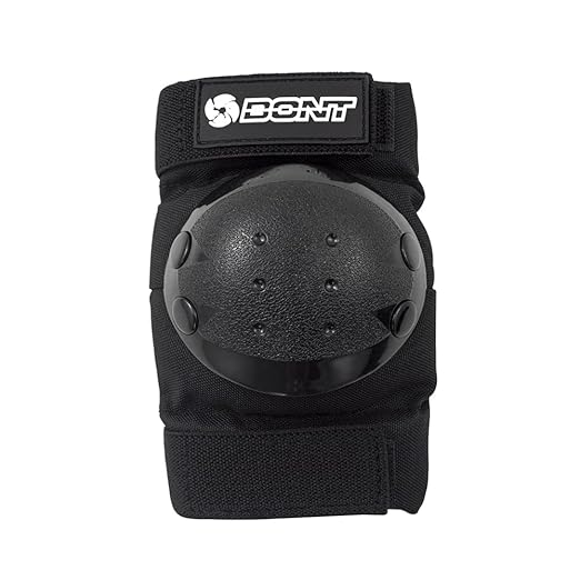 Bont Skates Kids Protective Pad Set with Knee, Elbow and Wrist Guards for Inline, Roller Skate (Black, S)
