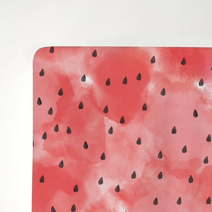 Red Watermelon Baby Crib Sheets for Boy Girl 28"x52" Tropical Summer Fruits Soft Snug Fitted Crib Mattress Covers Beach Vacation Nursery Baby Sheet for Standard Crib & Toddler Bed Mattresses