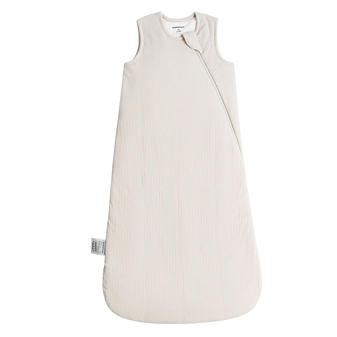 Rayon Made from Bamboo Sleep Sack 0-6 Months Newborn Infant Sleep Sack 0-3 Months 1.0 Tog Breathable Baby Wearable Blanket With 2-Way Zipper Unisex Sleeping Bag for Babies