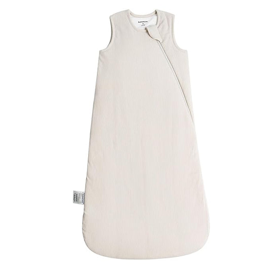 Rayon Made from Bamboo Sleep Sack 6-12 Months Supersoft Toddler Sleep Sack 1.0 Tog Breathable Baby Wearable Blanket with 2-Way Zipper Unisex Sleeping Bag for Babies