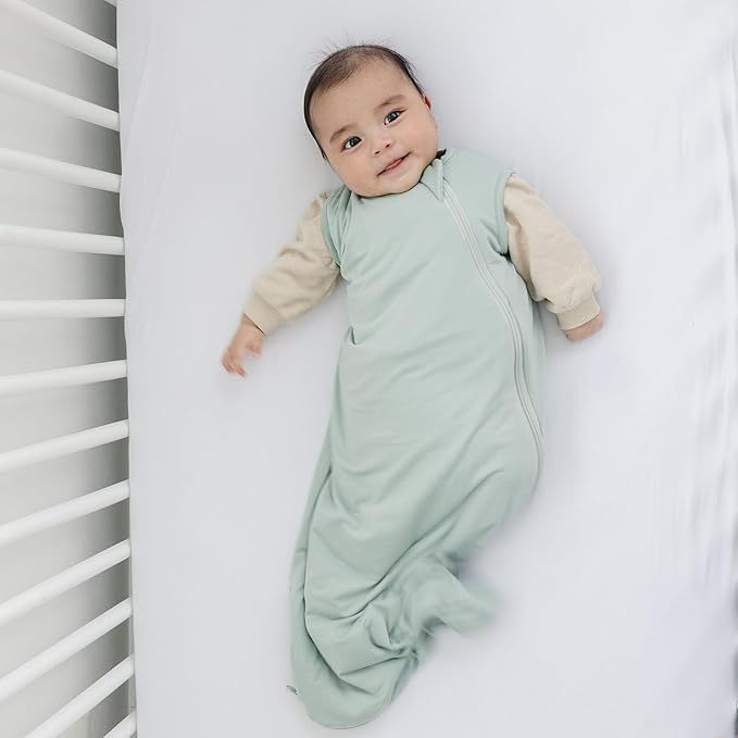 Sleep Sack 0.5 Tog - Rayon made from Bamboo Baby Sleeping Bag, Wearable Blanket, Unisex
