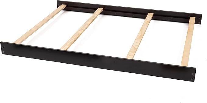 CC KITS Full-Size Conversion Kit Bed Rails Compatible with Bertini Baby Cribs (Espresso)