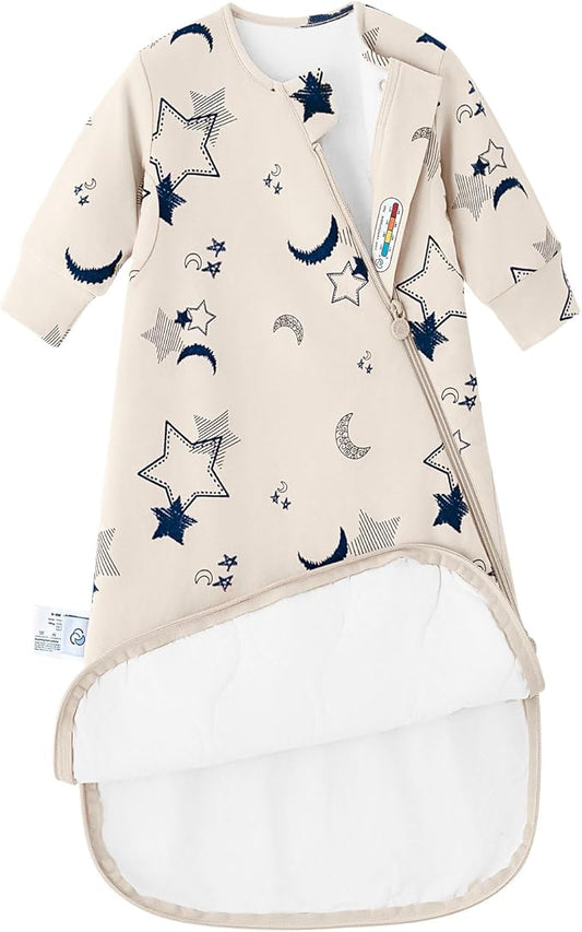 Unisex Sleeping Bag for Babies and Toddlers 3.5 Tog Sleep Sack, Baby Sleep Sack, One piece with sleeves, Gifts for Baby