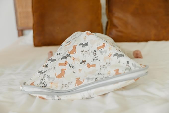 Copper Pearl Sleep Sack: Warm and Cozy Baby Bag in a Variety of Trendy Designs, Safe Alternative to Blankets, Sleeveless Baby Sleep Sack Swaddle Sizes Newborn to 24 Months - Rufus