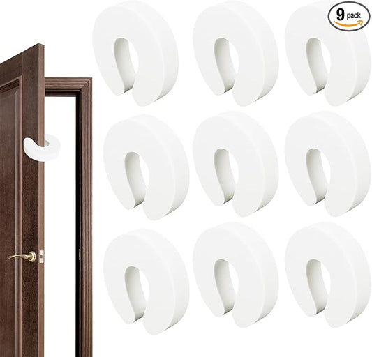 Door Finger Pinch Guard, 9 Pack Foam Door Stopper,Anti Door Slam Stopper for Safety & Protection Door Slam Stopper