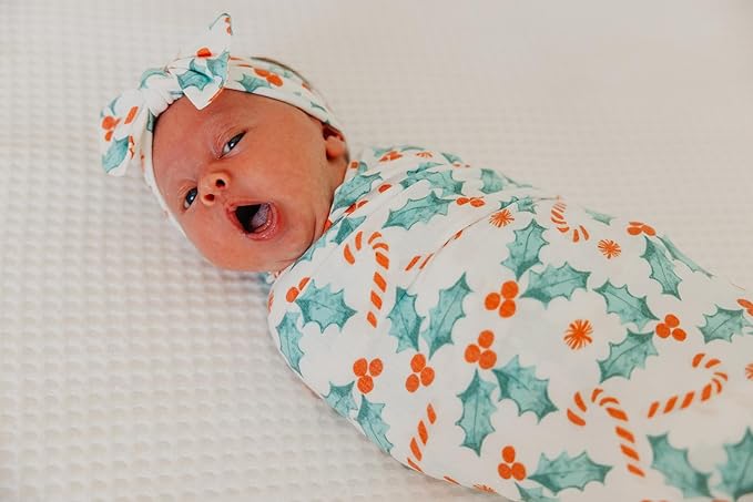 Copper Pearl Baby Swaddle Blanket - Premium Knit Baby Blanket, Large Soft Stretchy Receiving Blankets for Baby Boy and Girl, Swaddles for Newborn, Infant, and Toddler (Holly)
